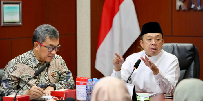 Menteri Nusron Bahas Sertifikasi Tanah Wakaf dan Rumah Ibadah 1 20251024 201514